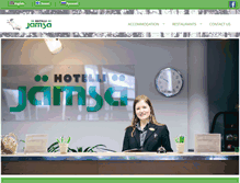 Tablet Screenshot of hotellijamsa.fi
